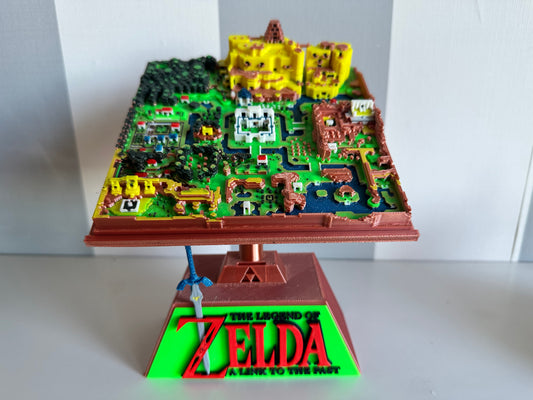 Zelda 3D map holder