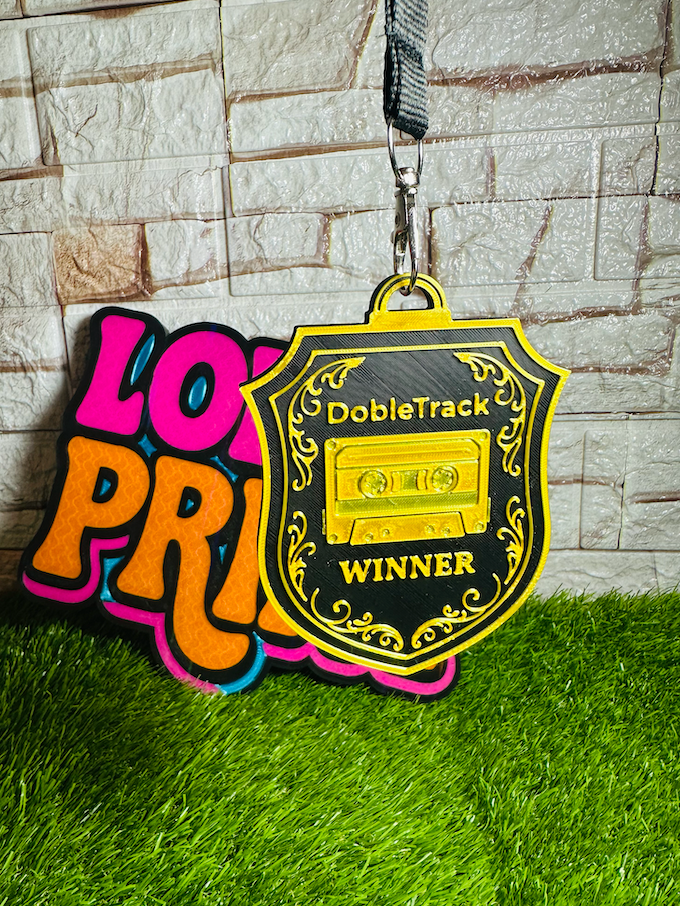 Medalla de empresa personalizada