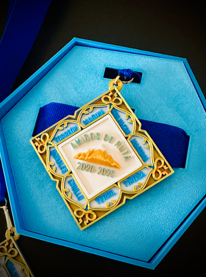 Medalla Personalizada para Rutas y Marchas