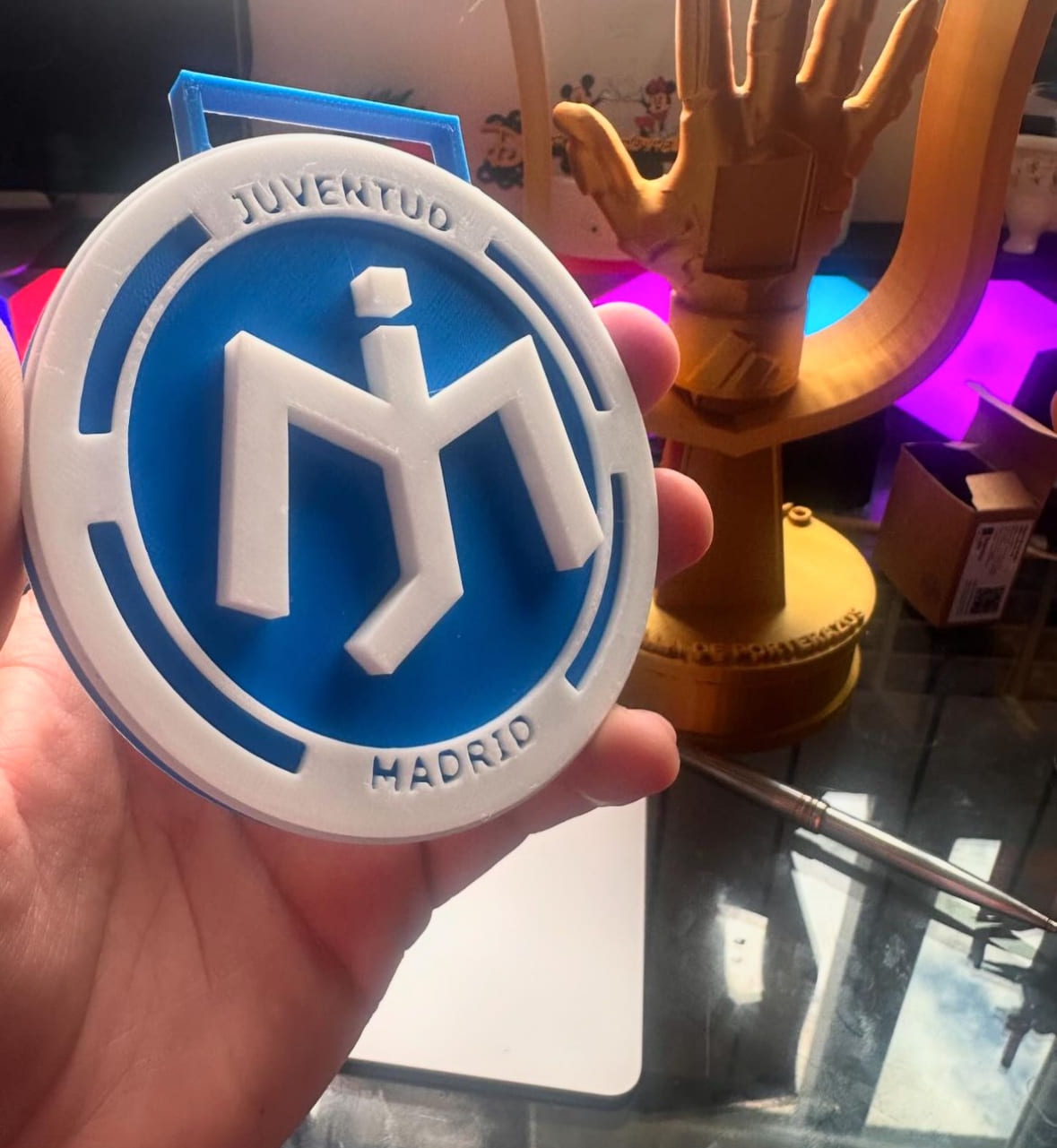 medallas personalizadas 3d