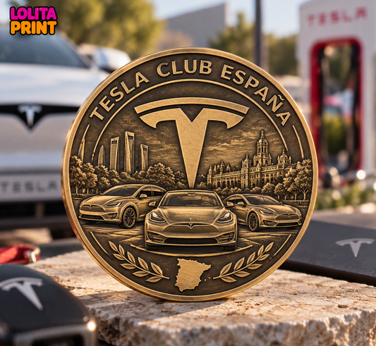 Moneda Personalizada para Grupos de Amigos y Peñas