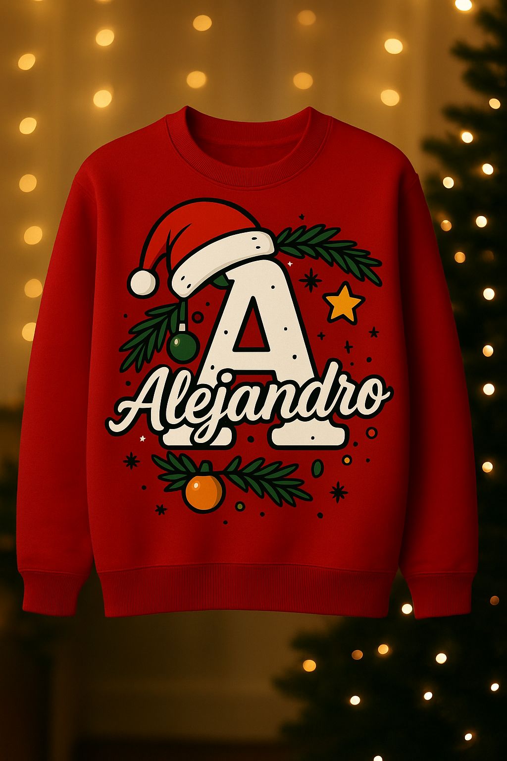 Sudadera Navidad personalizada