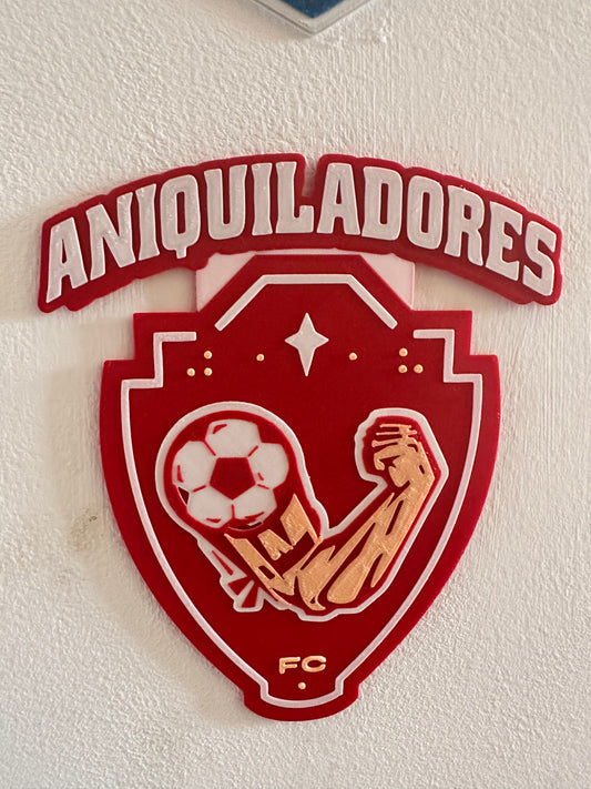 cartel Kings League escudo aniquildores fc